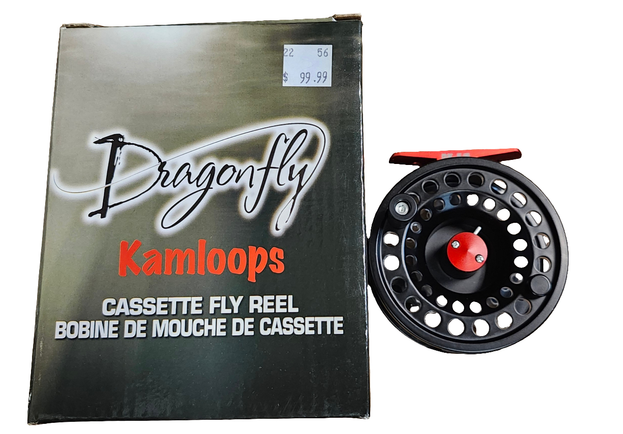 dragonfly kamloops gt fly reel Dragonfly Kamloops 5/6 Fly Reel with Spare Spool – Hub Sports Canada