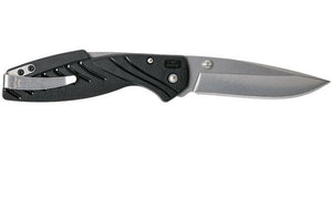 Buck Knives 366 Rival III Folding Knife with Pocket Clip, Black, 3-5/8" 420HC Stainless Steel Blade, EDC