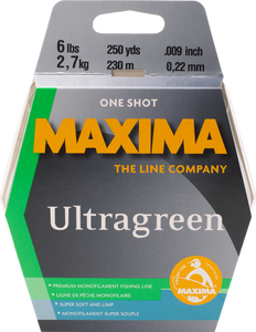 Maxima Mini Pack Ultragreen Monofilament Fishing Line