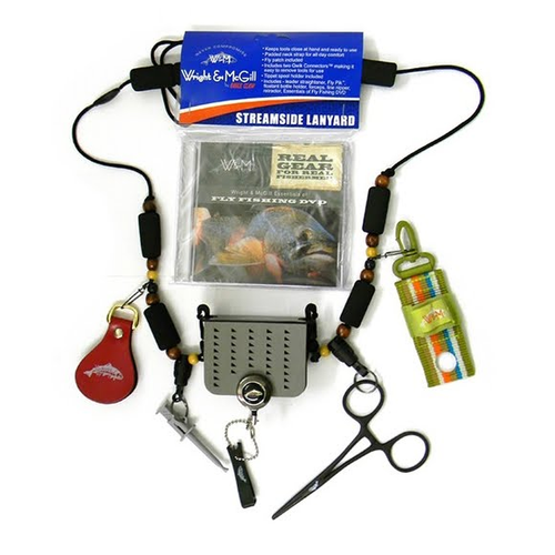 Wright & McGill Streamside Lanyard w/ Tools and DVD