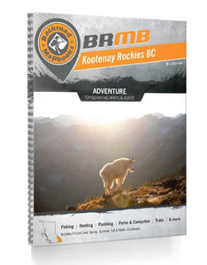 Backroad Mapbooks Adventure – Kootenay Rockies BC 8th Edition