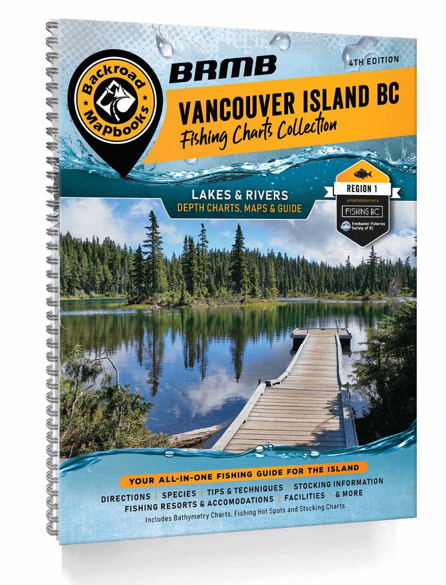Backroad Mapbook Fishing Chart Collection Vancouver Island 4th Edition